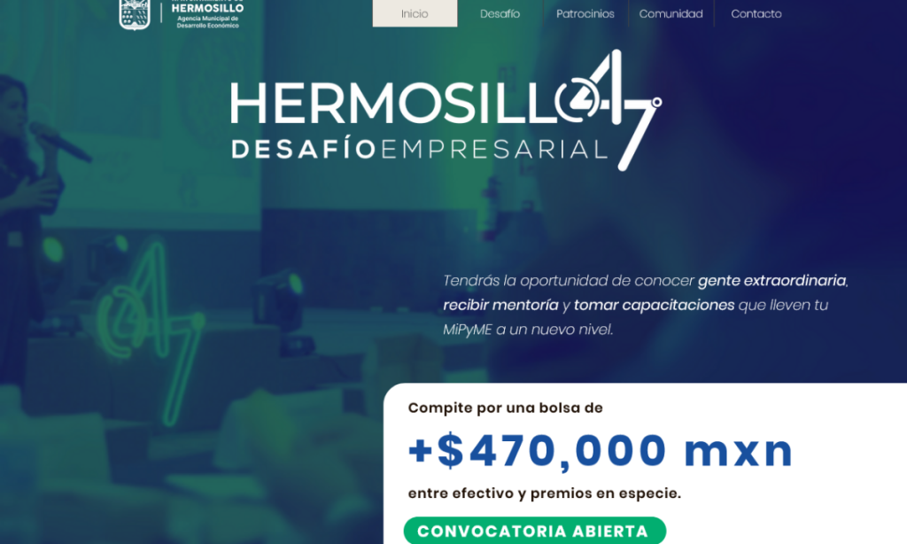 Invita AMDE a participar en el desafío empresarial Hermosillo 47, segunda edición