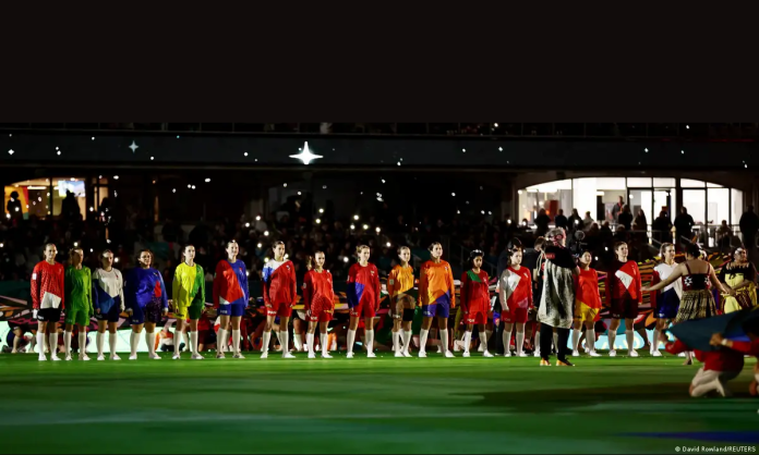 Ceremonia de inauguración del Mundial de Fútbol Femenino de la FIFA 2023. Imagen: David Rowland/REUTERS