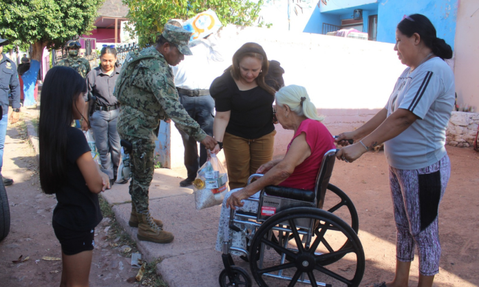 Mantienen apoyo las 24 horas en zonas de Guaymas