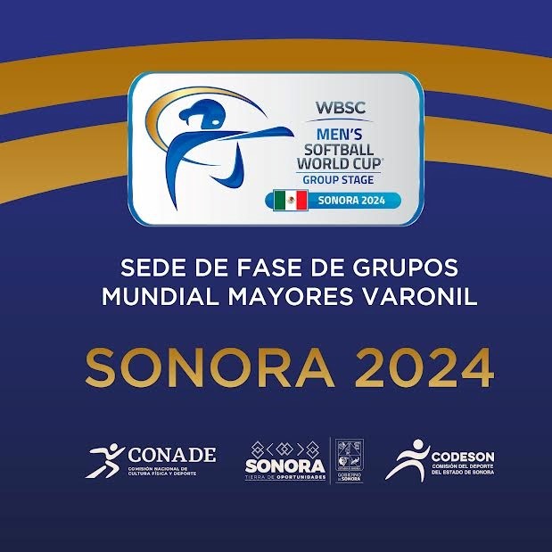 Sonora, México, será sede de la Copa Mundial de Softbol Masculino 2024