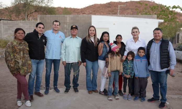 Entrega Gobierno de Hermosillo cuartos adicionales a cinco familias más