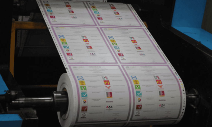 Anuncian impresión de boletas para la elección local en Sonora