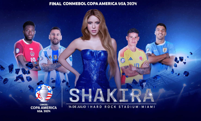 Shakira actuará en la final de la Copa América